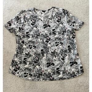 Women's Disney Small 101 Dalmations Scrub Top